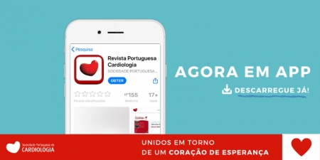 Revista Portuguesa de Cardiologia já tem app. Descarrague e esteja a par das mais recentes edições