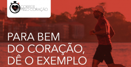 Campanha “Correr Pelo Coração” incentiva profissionais de saúde a dar o exemplo