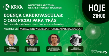 Acompanhe hoje o webinar "Doença Cardiovascular: O que ficou para trás"