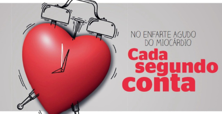 Campanha alerta para diagnóstico e tratamento precoce do enfarte agudo do miocárdio