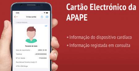 APAPE implementa cartão eletrónico para portador de dispositivos cardíacos implantáveis