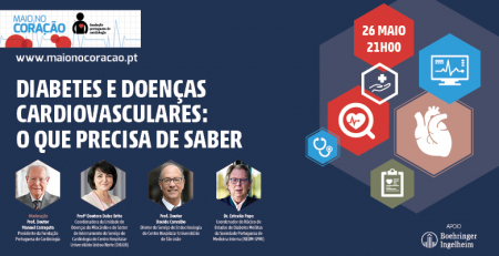 Maio no Coração: assista à sessão sobre diabetes e doenças cardiovasculares